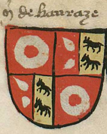 Istòria eraldica deths comtes de Comenge – branca de Comenge d’Aspèth